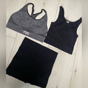 One Step Ahead Charcoal Activewear